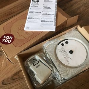 MUJI mounted CD player