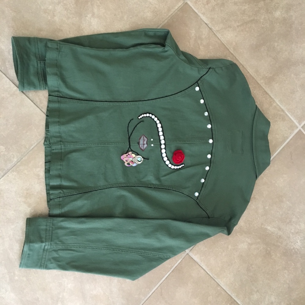 Jacket with Sassy design
