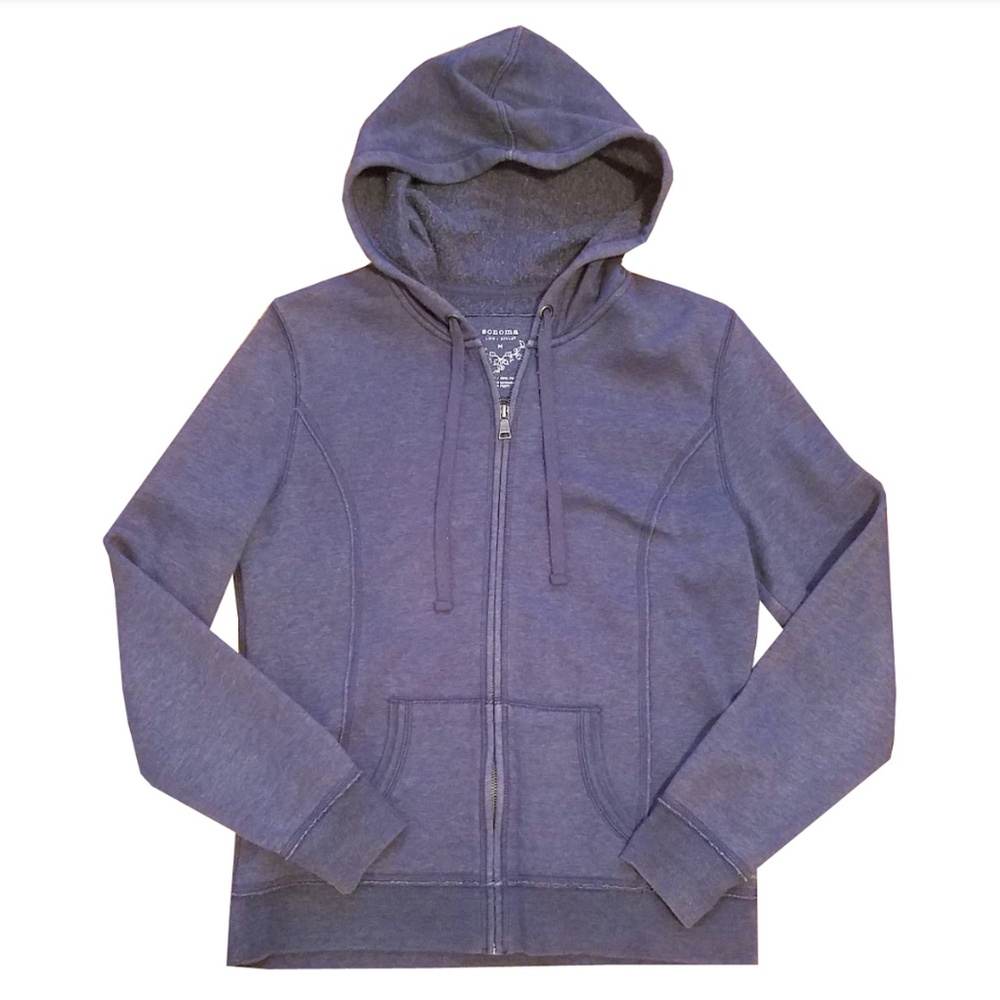 Sonoma Blue Zip-up Hoodie