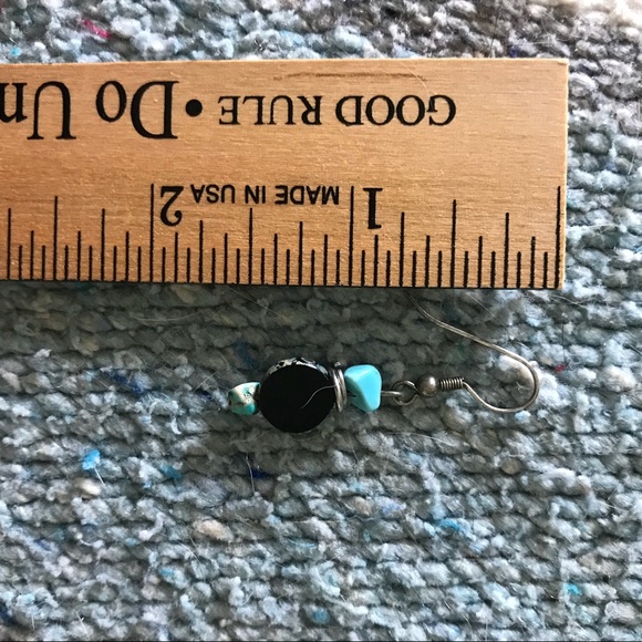 Turquoise earrings - Picture 3 of 3