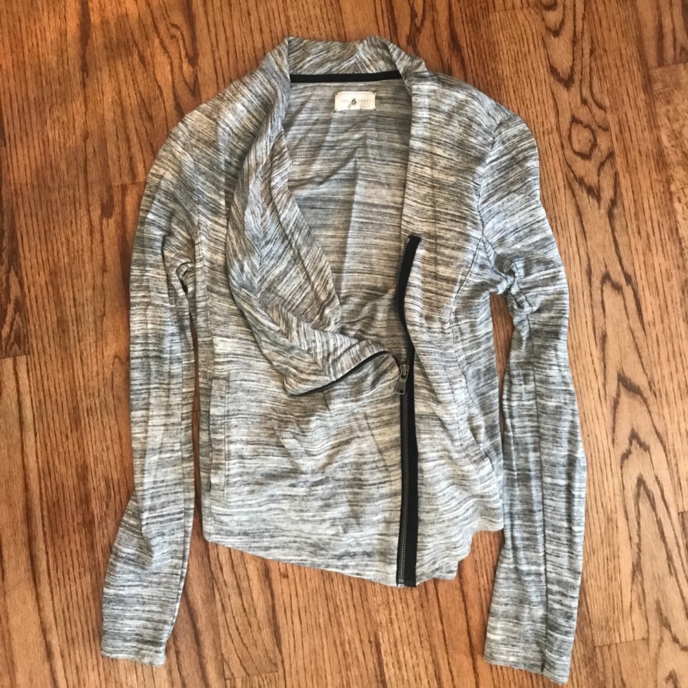 LOU & GREY sweater/cardigan with zipper