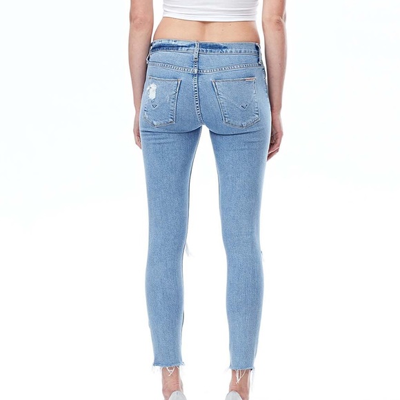 NICO ANKLE SUPER SKINNY JEANS IN HOOLIGAN - Picture 3 of 4