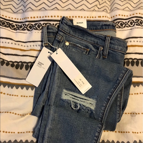 NICO ANKLE SUPER SKINNY JEANS IN HOOLIGAN - Picture 4 of 4