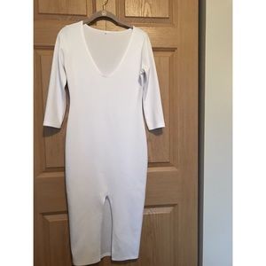 White Bodycon dress