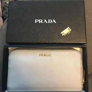 Prada Zip Around Wallet