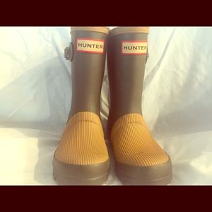 Green Hunter Boots for Children