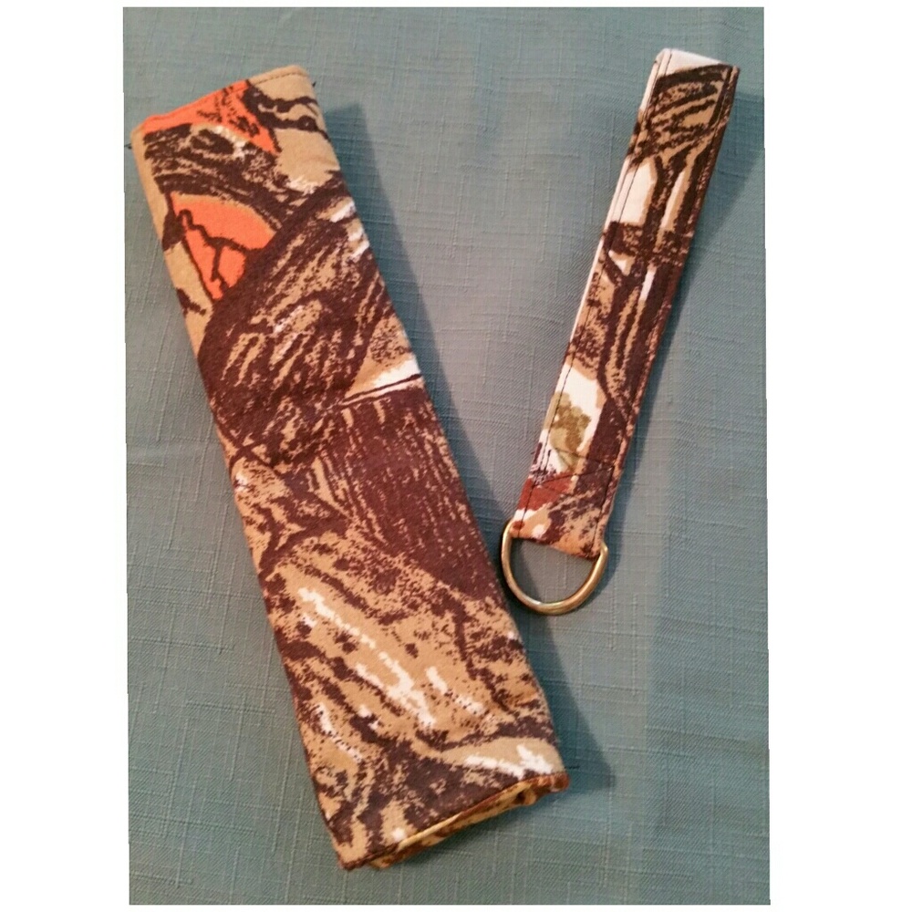 SALE🌟CAMO PRINT SEATBELT COVER & KEY LANYARD/FOB