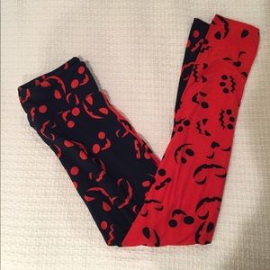 LuLaRoe Halloween Leggings OS