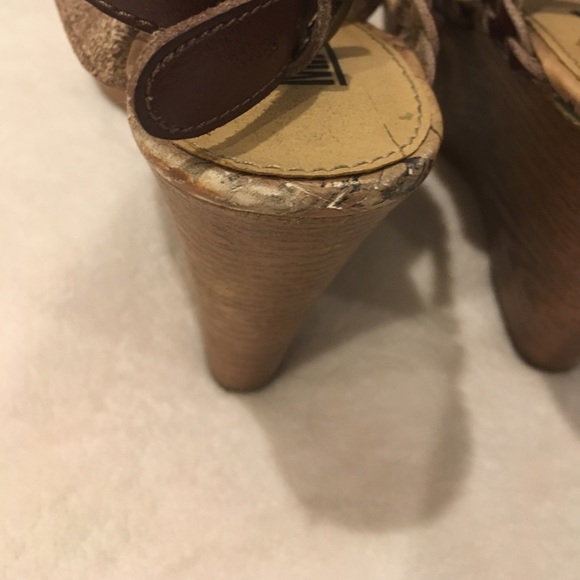 Strappy wedges - Picture 4 of 6