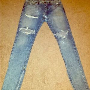 FEAR OF GOD INDIGO DENIM FORTH COLLECTION