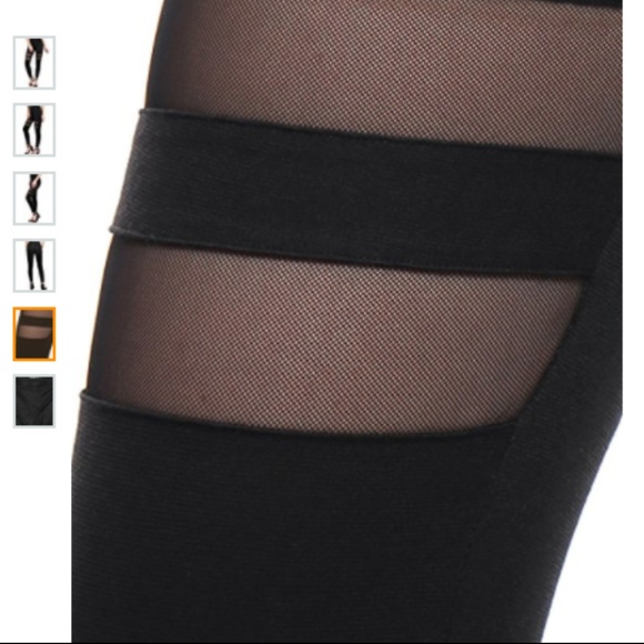 New w/tags! Sexy Black Leggings! - Picture 5 of 6