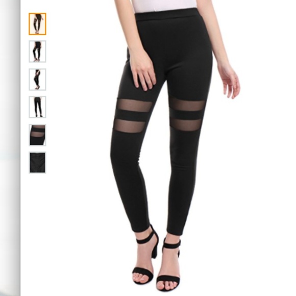 Allegra K Pants - New w/tags! Sexy Black Leggings!