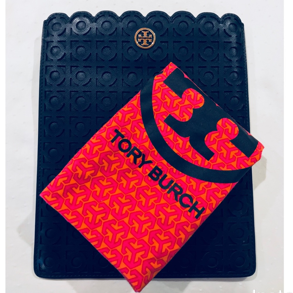 Tory Burch iPad Navy Blue Ipad Case