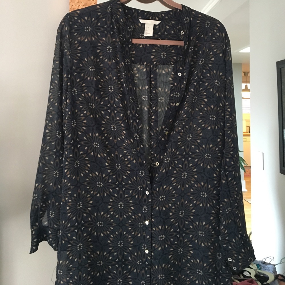 H&M long tunic size 4
