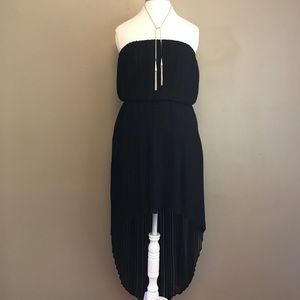 BCBGeneration Black Pleated Dress