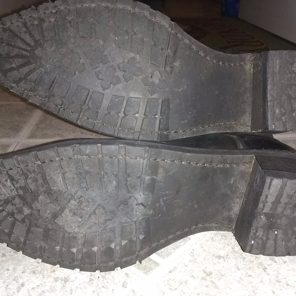 Frye black leather women's western boots sz 8.5 M - Picture 4 of 8