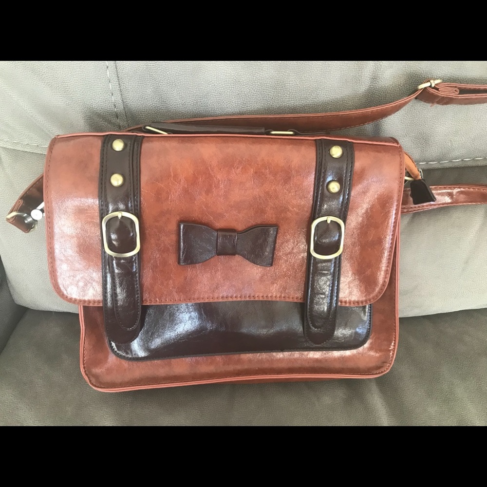 Leather briefcase