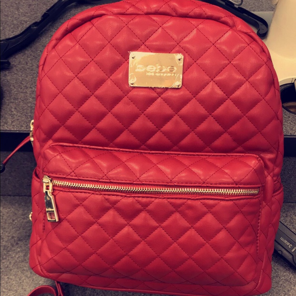Gorgeous red bebe backpack❤️❤️