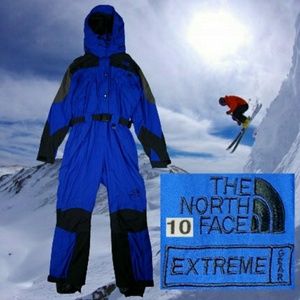 Women's TNF Ski Snowsuit Sz 10 MEASURED