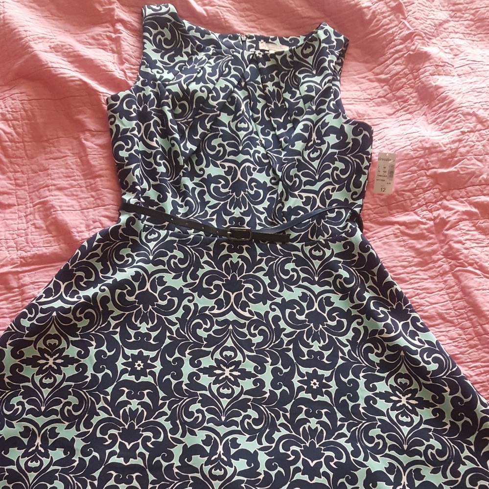 Signature a line dress