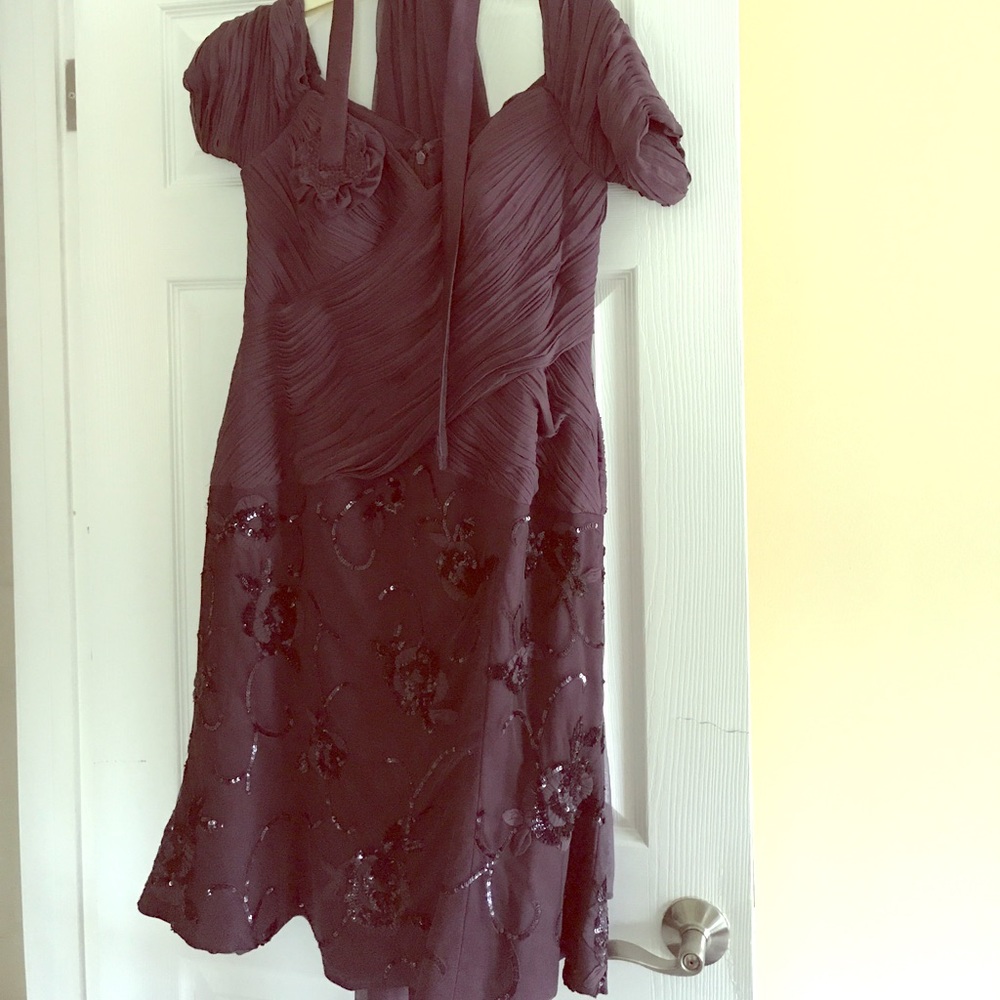Eggplant dress
