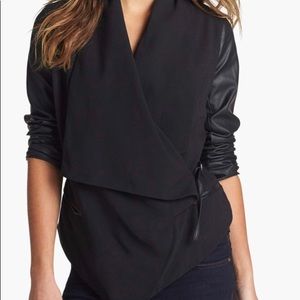 Kenzie stretch- drape jacket.