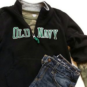 Old Navy Pullover & Camo Thermal