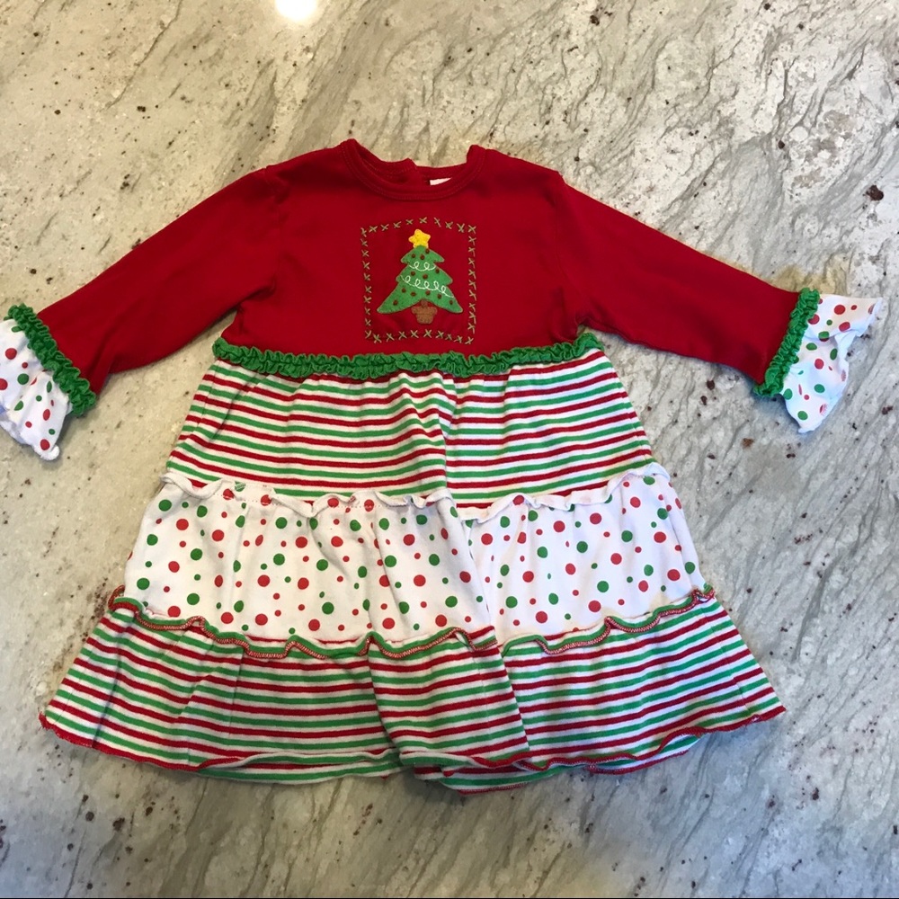 Little Girl’s Christmas Dress