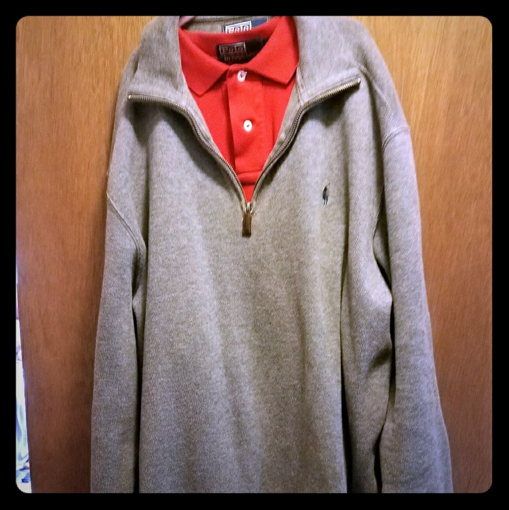 Polo by ralph lauren polo shirt and sweater