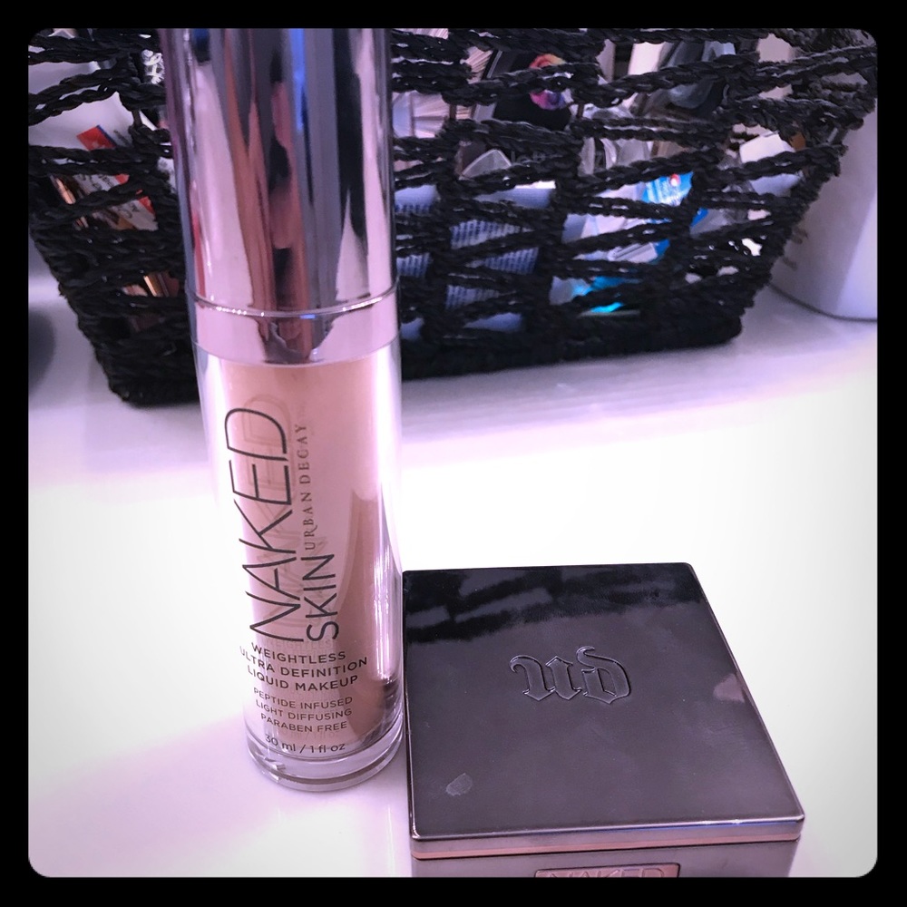 Urban Decay Naked Skin Foundation and Powder