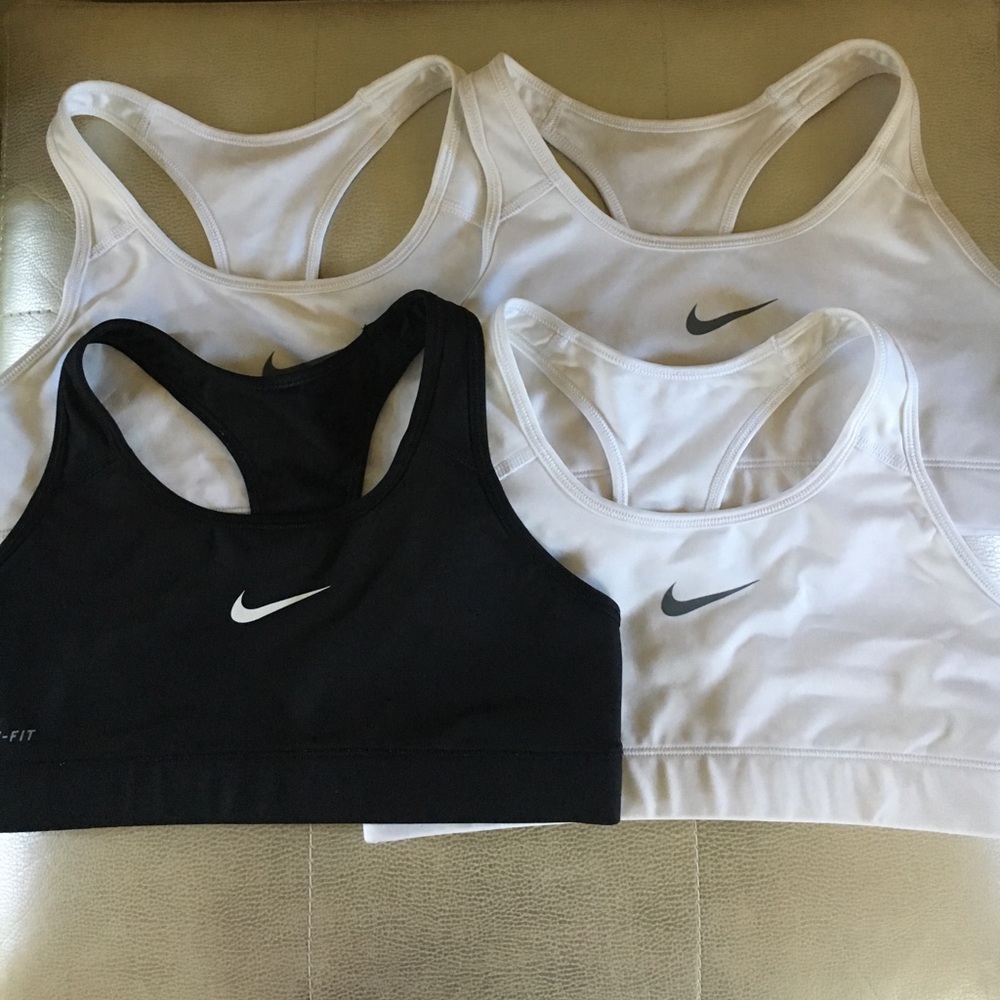 4 Never Worn Nike Sports Bras