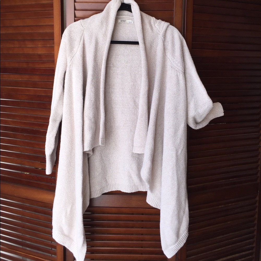 Heavy wrap sweater