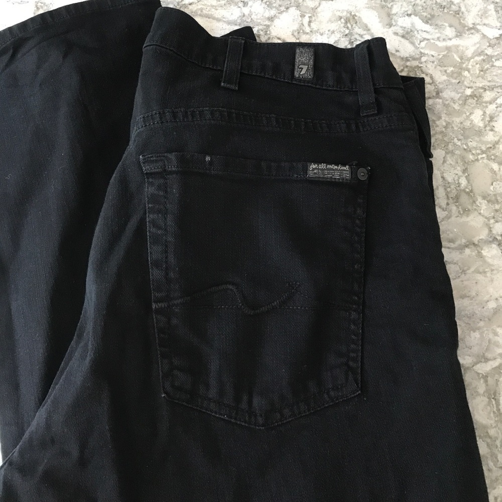 7 for all mankind Black Men’s Jeans