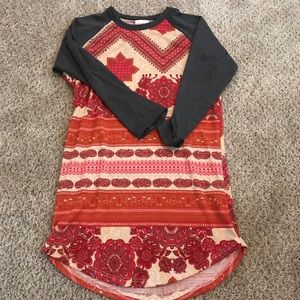 LuLaRoe Randy xxs 3/4 sleeve