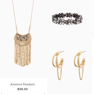 Analena, Roze Stretch Bracelet, Illusive Hoops