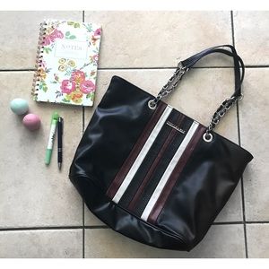 Stella & Max Black Leather Bag