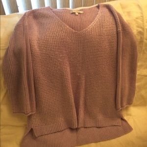 Lavender Ellen Tracy Sweater size Large-sparkly