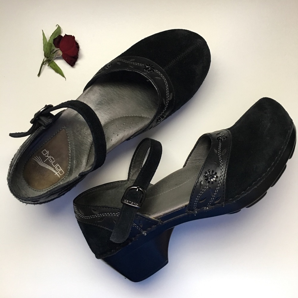 Mary Jane DANSKO black suede