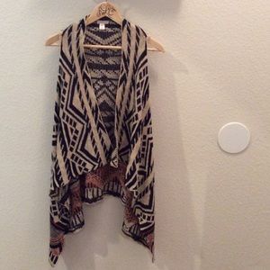 Southwest Tunic Shrug Vest