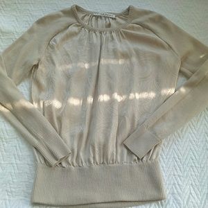 Trina Turk Silk and Wool Sweater,  Medium