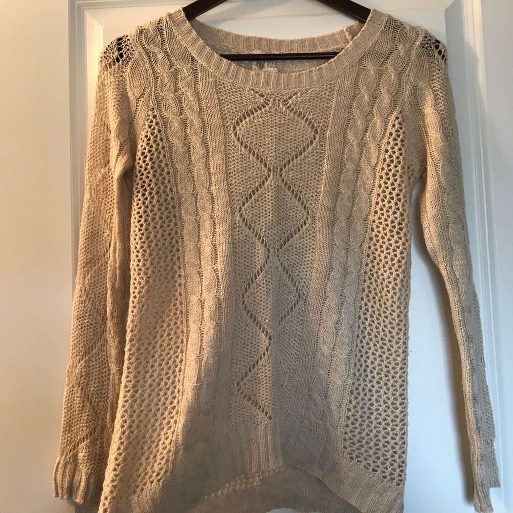 Neutral sweater