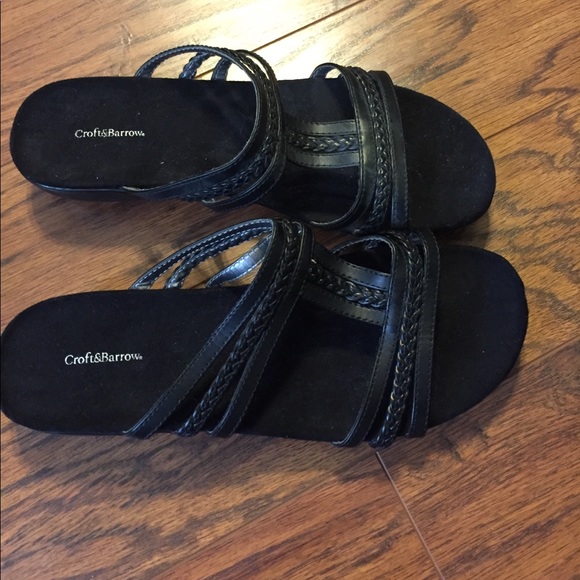 83 off croft barrow shoes new size 11 womens sandals poshmark size 11 womens sandals