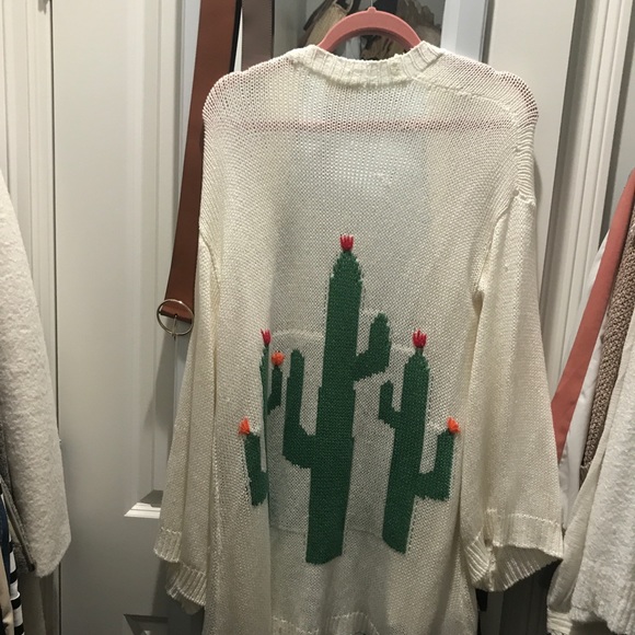 Show me Your MuMu three amigos cactus cardigan - Picture 2 of 3