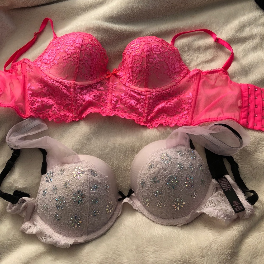 Victoria’s Secret 34C push up bra lingerie