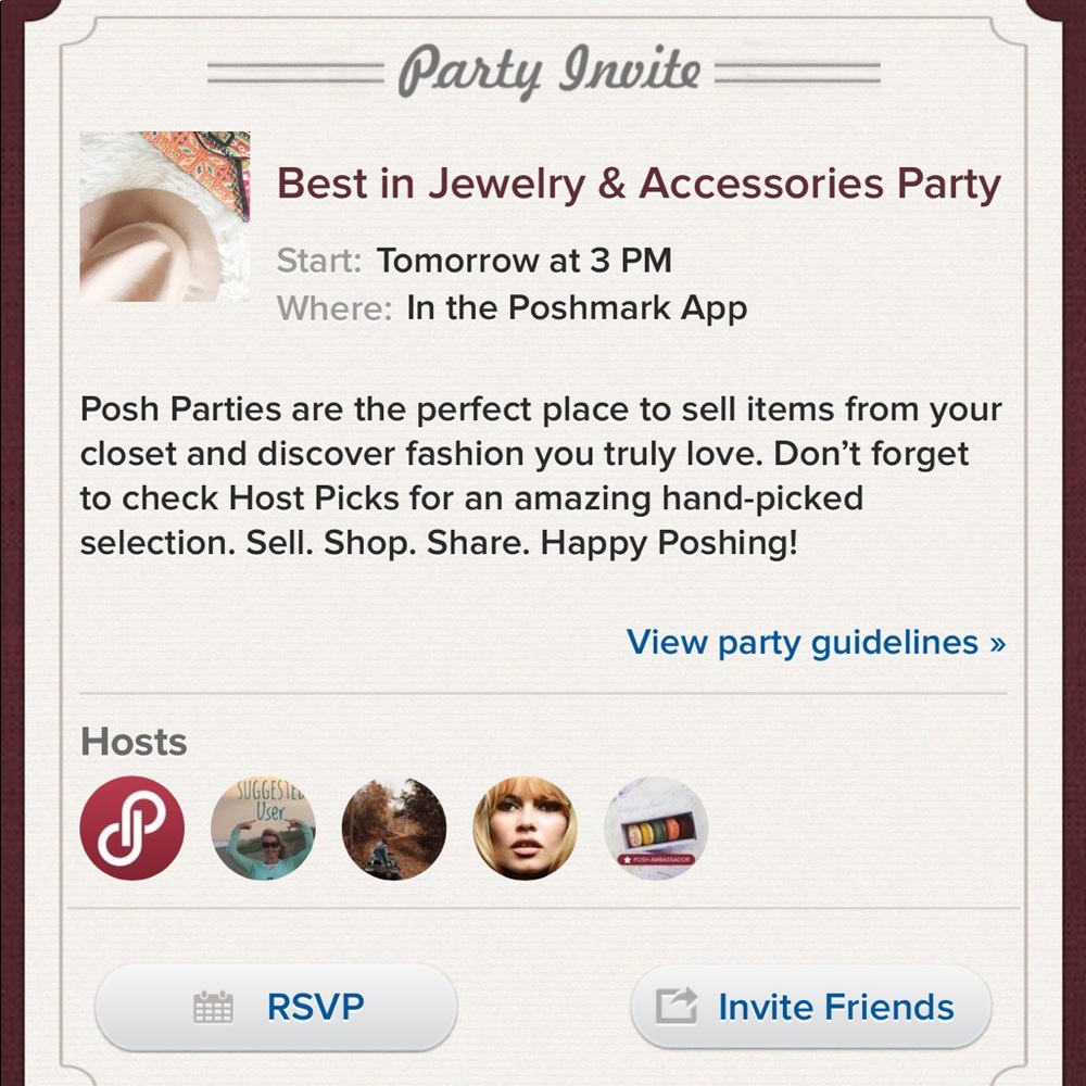 I'm hosting my first party tomorrow!