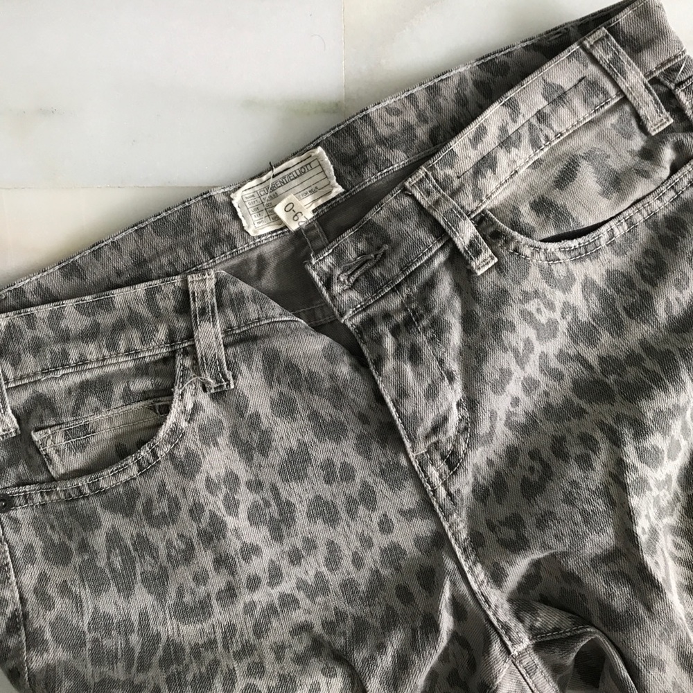 Current Elliott Leopard Print Jeans - image 2