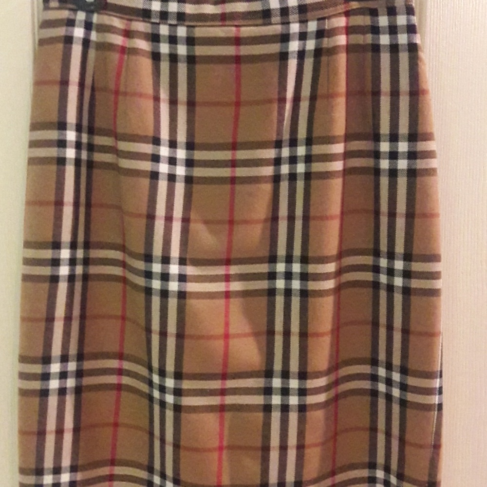 Vintage Plaid Skirt