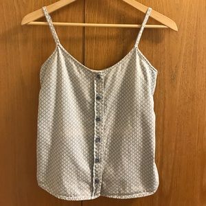 Light blue summer tank top