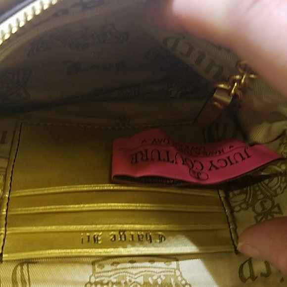 Juicy Couture gold clutch - Picture 4 of 5