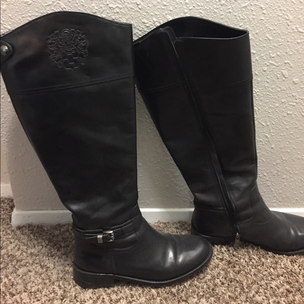 Vince Camuto knee high riding boots
